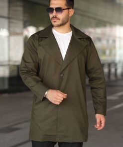 ERKEK GABARDİN YIKAMALI TRENÇKOT